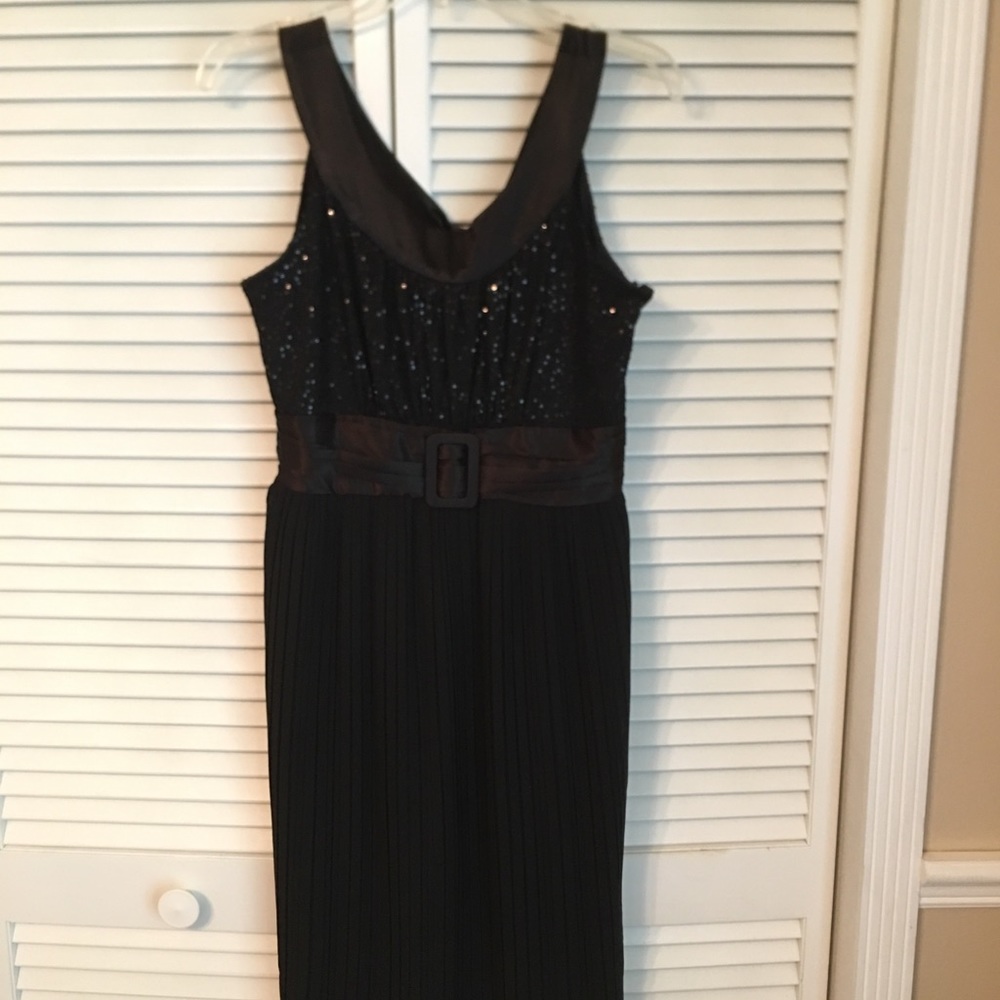 Black cocktail dress